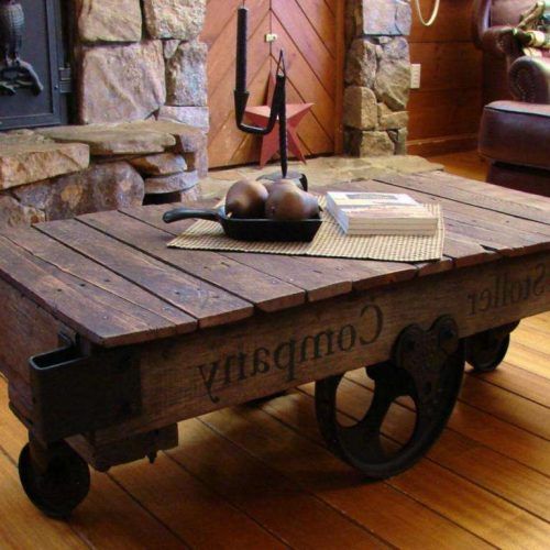 Unusual Wooden Coffee Tables (Photo 2 of 20)