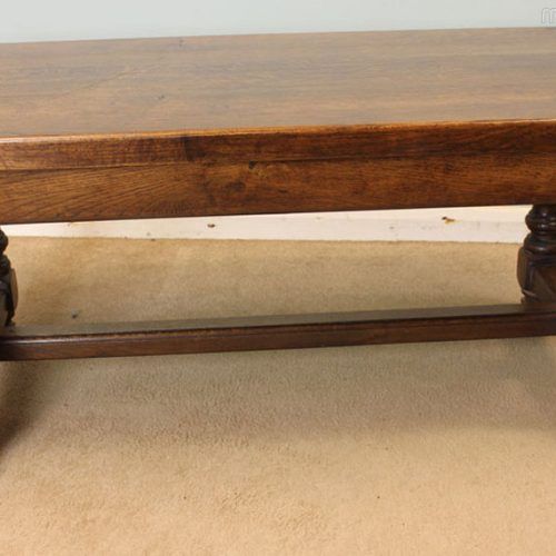 Vintage Gray Oak Coffee Tables (Photo 7 of 20)
