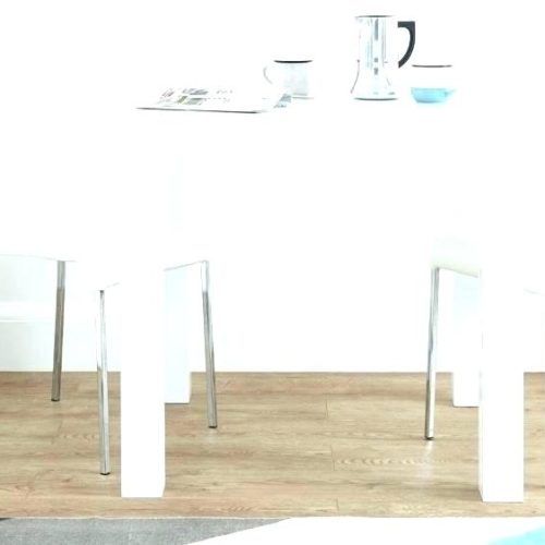 White Gloss Dining Chairs (Photo 17 of 20)