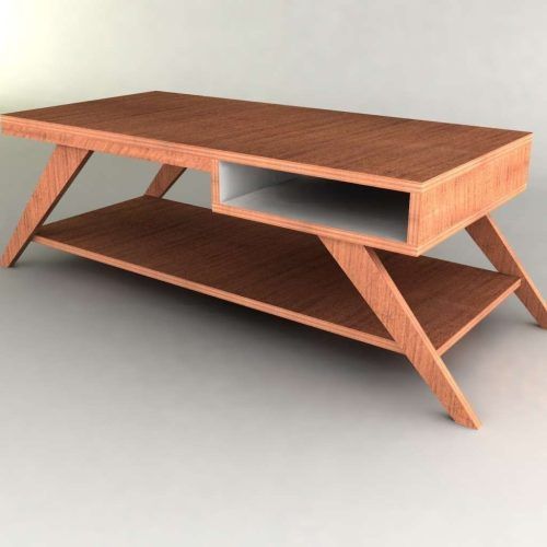 Wood Modern Coffee Tables (Photo 2 of 20)