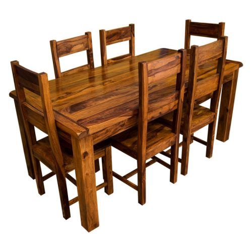 Wooden Dining Tables And 6 Chairs (Photo 18 of 20)