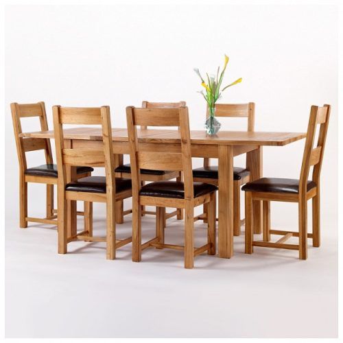 Oak Extending Dining Tables Sets (Photo 13 of 20)