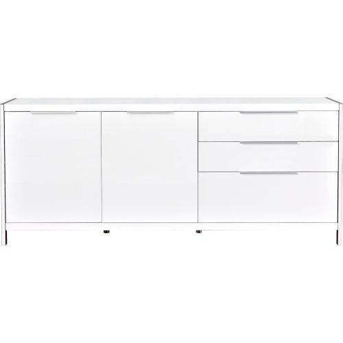 Modern Lacquer 2-Door 3-Drawer Buffets (Photo 3 of 20)