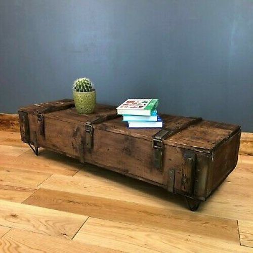 Espresso Wood Trunk Console Tables (Photo 15 of 20)