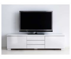 2024 Popular Glossy White Tv Stands