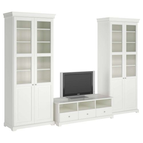 White Wooden Tv Stands (Photo 14 of 20)