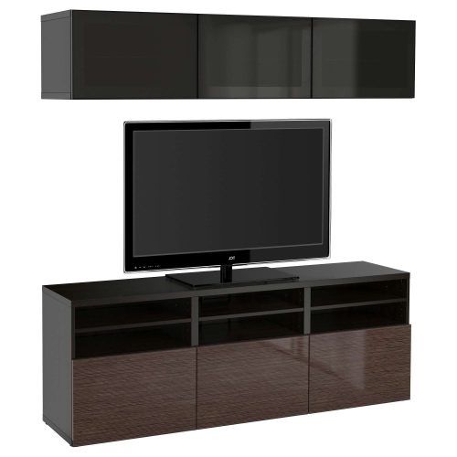 Black Tv Cabinets With Doors (Photo 5 of 20)