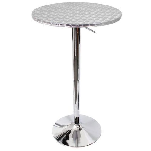 Polished Chrome Round Cocktail Tables (Photo 19 of 20)