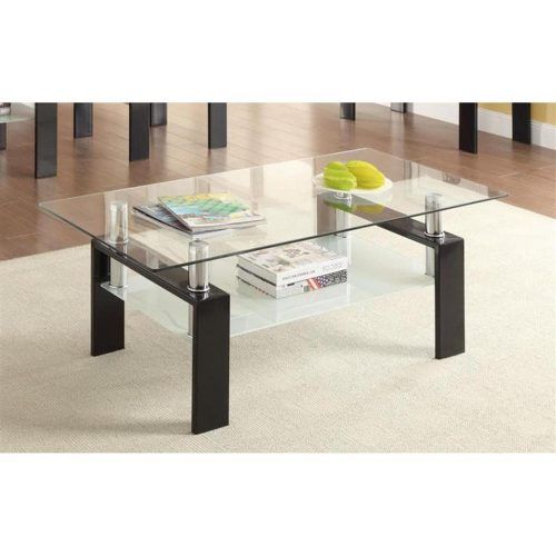 Coaster Company Silver Glass Coffee Tables (Photo 6 of 20)