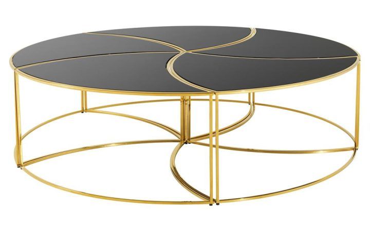 20 Best Collection of Black and Gold Coffee Tables