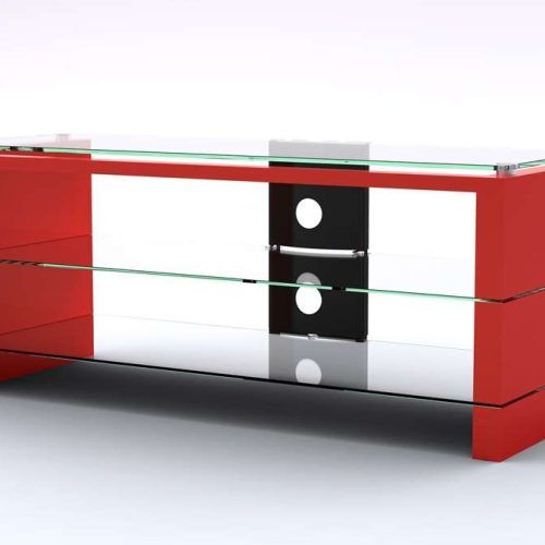 Black And Red Tv Stands (Photo 1 of 15)
