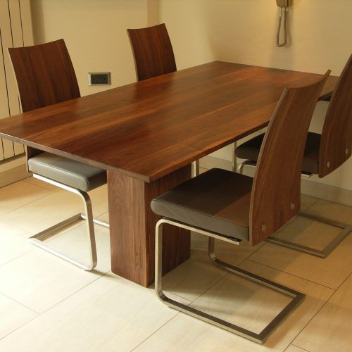 Black And Walnut Dining Tables (Photo 11 of 20)