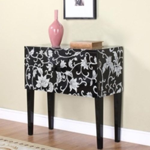 Black And White Console Tables (Photo 16 of 20)