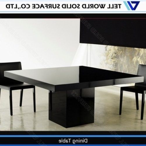 Black 8 Seater Dining Tables (Photo 7 of 20)