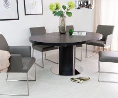 20 Best Black Extendable Dining Tables Sets