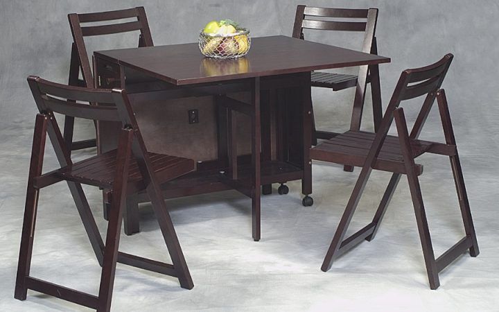 20 Photos Black Folding Dining Tables and Chairs