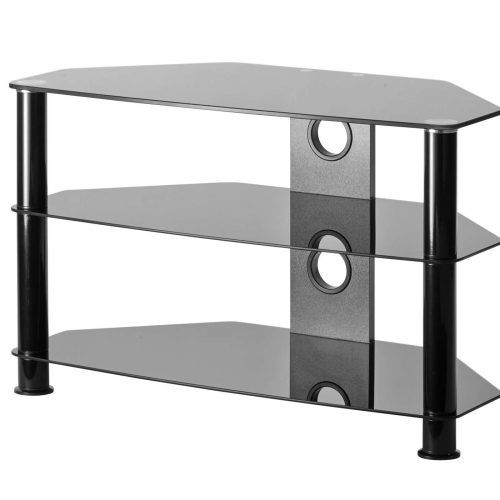 Black Glass Tv Stands (Photo 9 of 15)