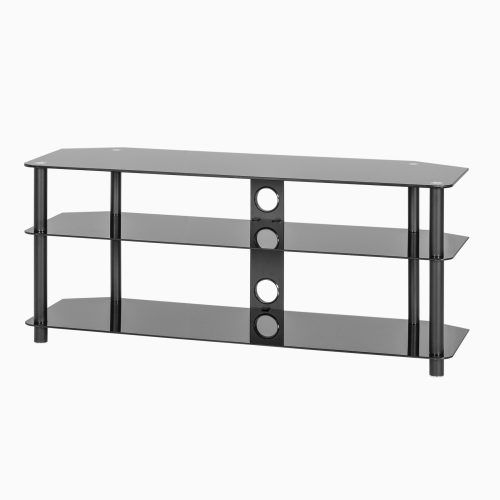 Glass Shelves Tv Stands For Tvs Up To 50" (Photo 4 of 20)