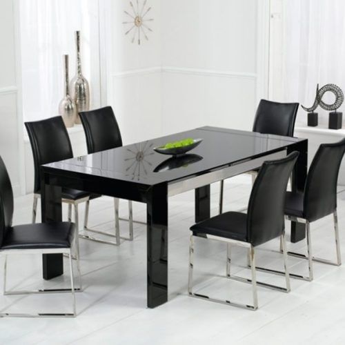 Black Glass Dining Tables (Photo 18 of 20)