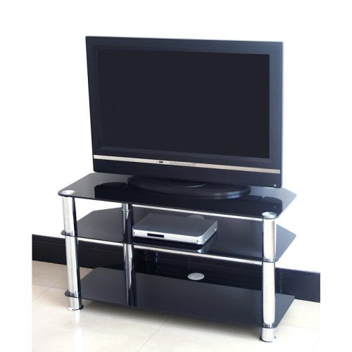 Tier Entertainment Tv Stands In Black (Photo 10 of 20)