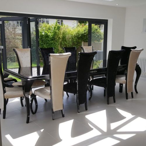 Black Gloss Dining Furniture (Photo 16 of 20)