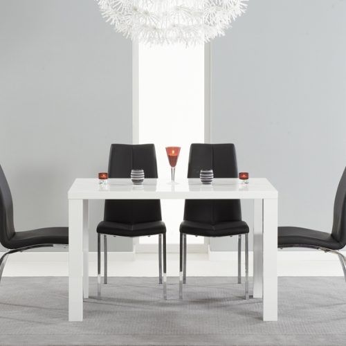 Black Gloss Dining Tables And Chairs (Photo 12 of 20)
