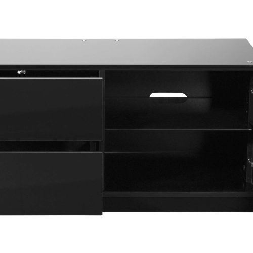 Black Tv Cabinets With Drawers (Photo 12 of 20)