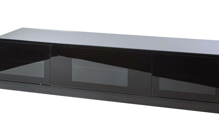 15 Ideas of Shiny Black Tv Stands