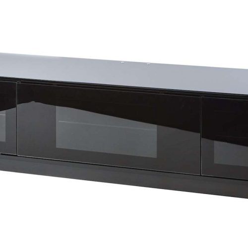 Black Gloss Tv Stands (Photo 1 of 15)