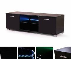 20 The Best 57'' Led Tv Stands with Rgb Led Light and Glass Shelves
