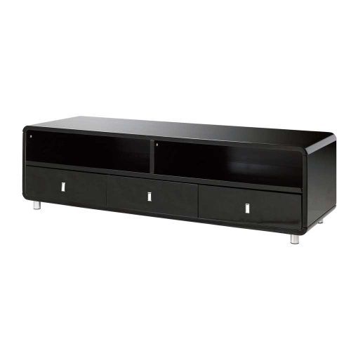 Black Tv Cabinets With Drawers (Photo 5 of 20)