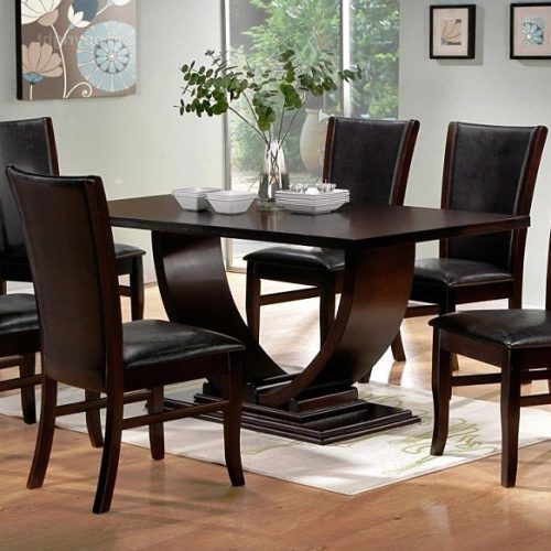 Black Wood Dining Tables Sets (Photo 11 of 20)