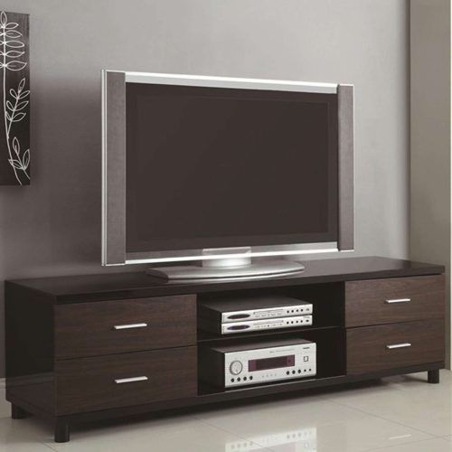 Contemporary Black Tv Stands (Photo 12 of 15)