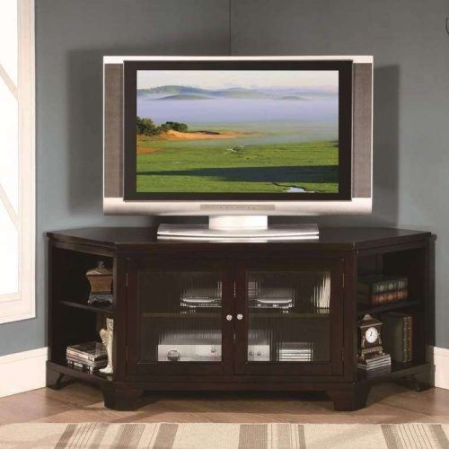 Corner Tv Cabinets For Flat Screens With Doors (Photo 5 of 20)