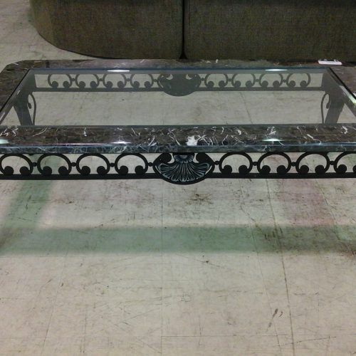 Modern Marble Iron Coffee Tables (Photo 10 of 20)