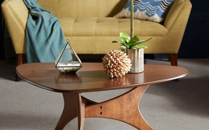 20 Collection of White Triangular Coffee Tables