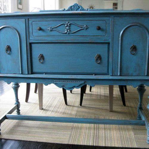 Distressed Sideboards And Buffets (Photo 4 of 20)