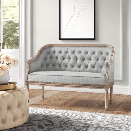 Couches Love Seats With Wood Frame (Photo 8 of 20)