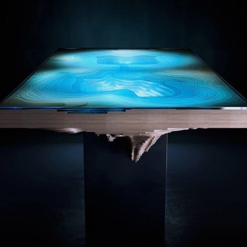 Blue Glass Dining Tables (Photo 17 of 20)