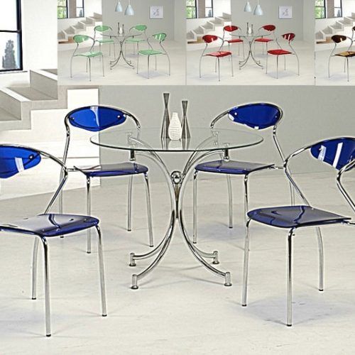 Blue Glass Dining Tables (Photo 16 of 20)