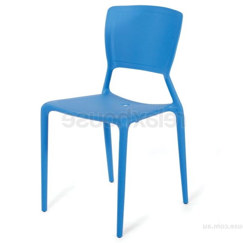 Moda Blue Side Chairs (Photo 11 of 20)