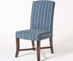 20 Best Collection of Blue Stripe Dining Chairs