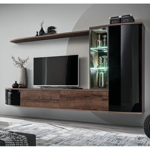 Galicia 180Cm Led Wide Wall Tv Unit Stands (Photo 8 of 20)