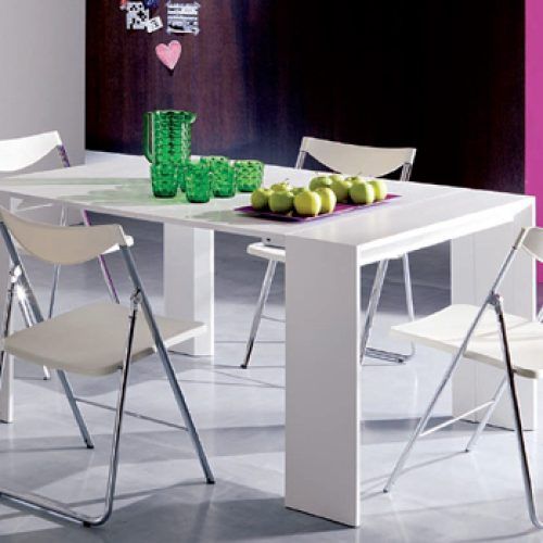 Dining Tables With Fold Away Chairs (Photo 8 of 20)