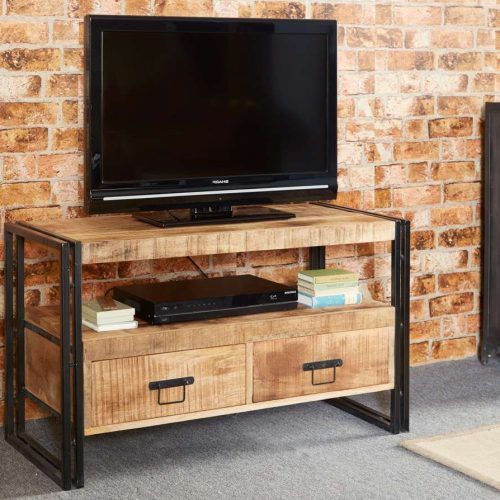 Metal And Wood Tv Stands (Photo 4 of 15)