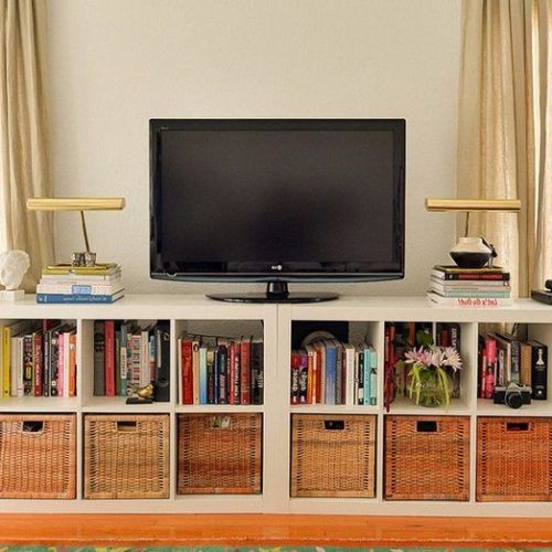 Alden Design Wooden Tv Stands With Storage Cabinet Espresso (Photo 12 of 20)