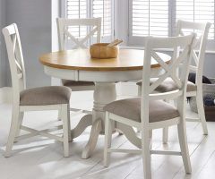 20 Collection of Extendable Dining Tables and 4 Chairs