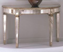 20 Photos Mirrored Console Tables