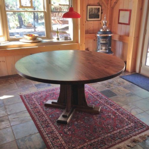 Craftsman Round Dining Tables (Photo 5 of 20)