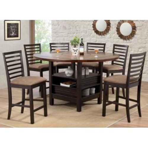 Bradford 7 Piece Dining Sets With Bardstown Side Chairs (Photo 9 of 20)